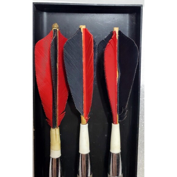 Vintage Unicorn Darrow Feather Chrome Darts 25g – Code 14 104 – Rare Collectible - Picture 9 of 16